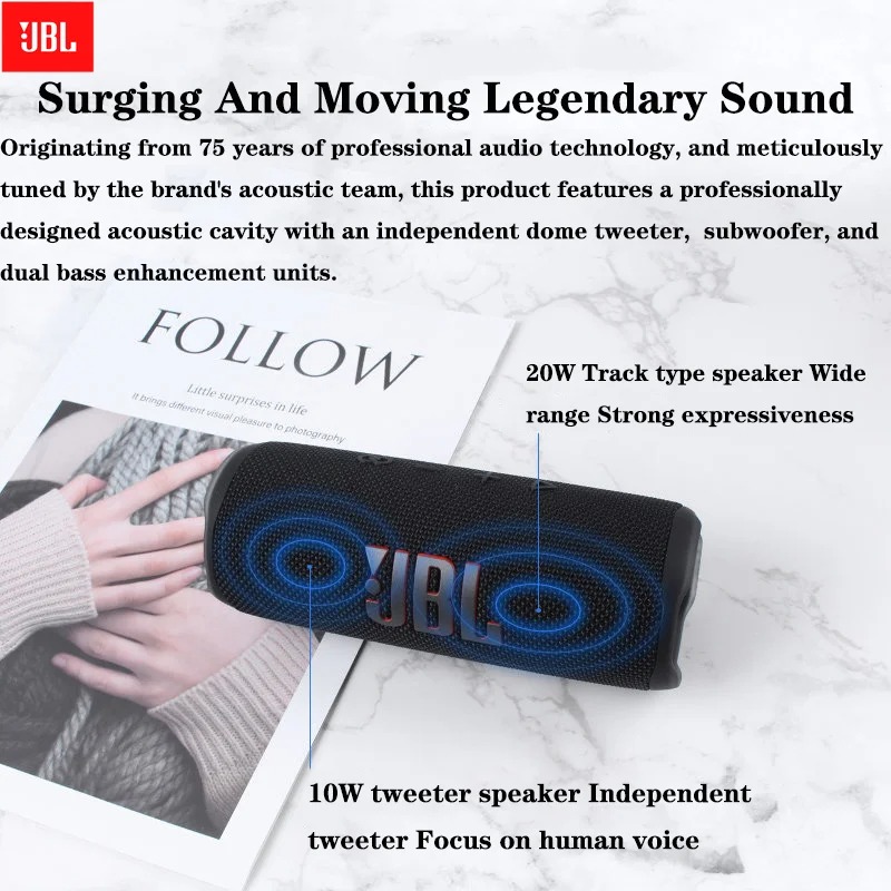 JBL Flip 6 IP67 Waterproof Wir - Jbl Speaker Flip 6 ulasan dan harga