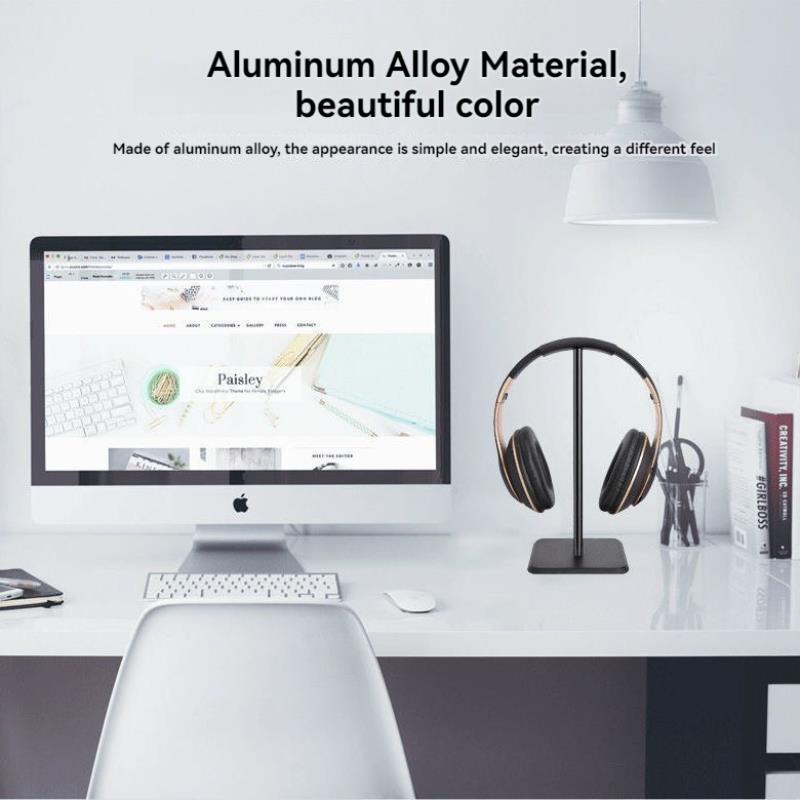 Plastic Desktop Headphone Stan - Headphone Stand Desk ulasan dan harga