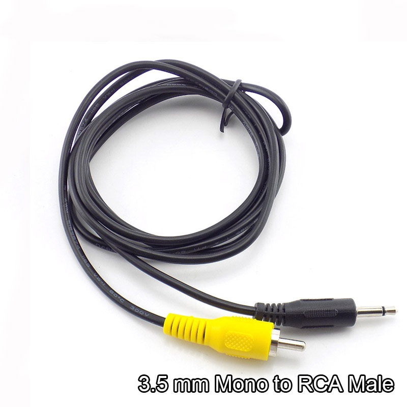 3.5mm Mono Plug to RCA Male Ja - Cable Extension 3.5 ulasan dan harga