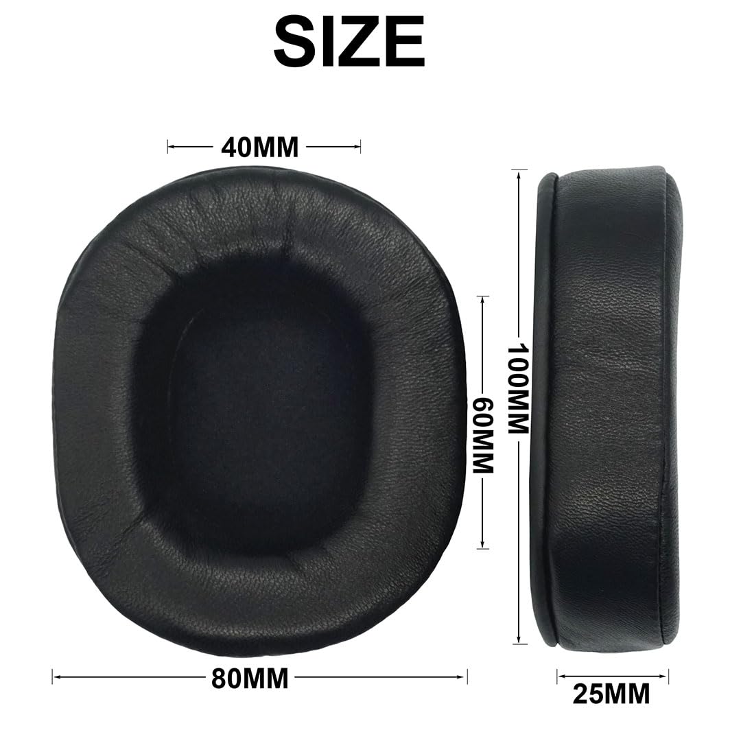 Replacement Lambskin Earpads f - Audio Technica Headphone Ath-M50X ulasan dan harga