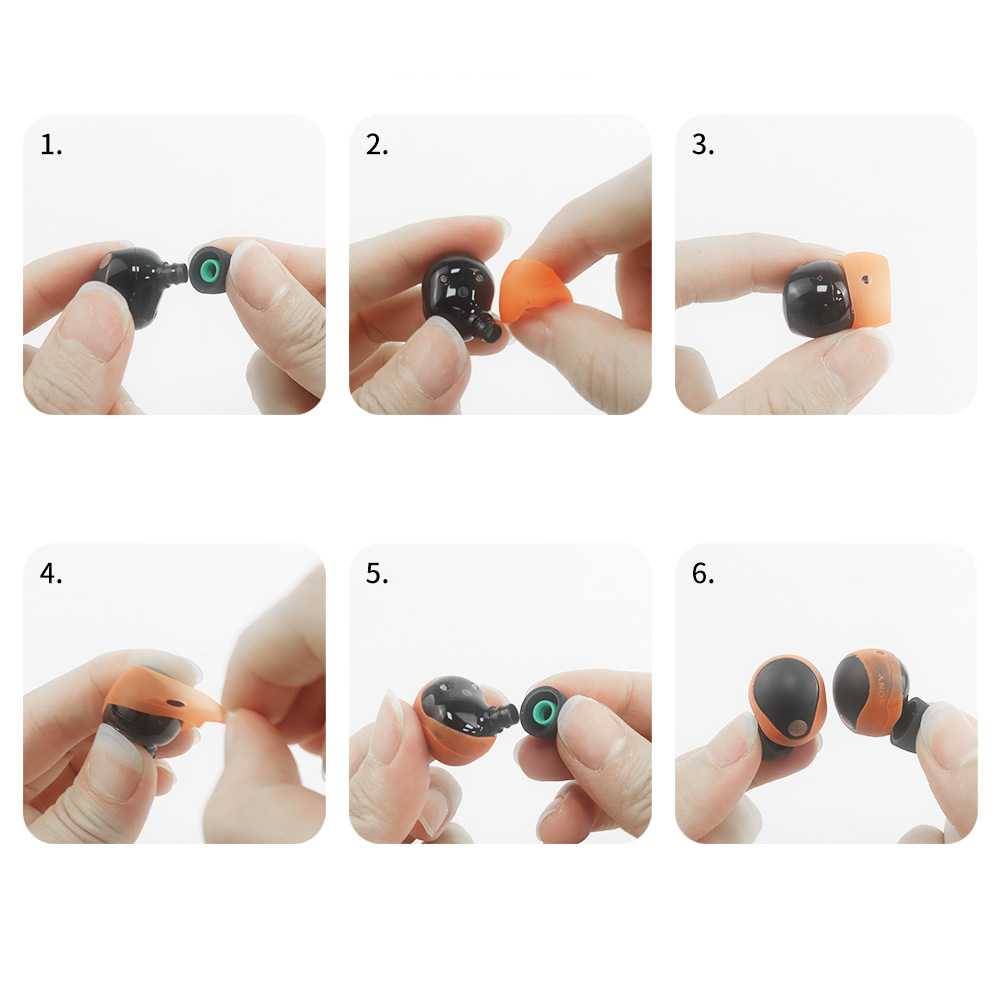 5 Pairs Silicone Ear Tips Cove - Sony Headphone Wf-1000Xm5 ulasan dan harga