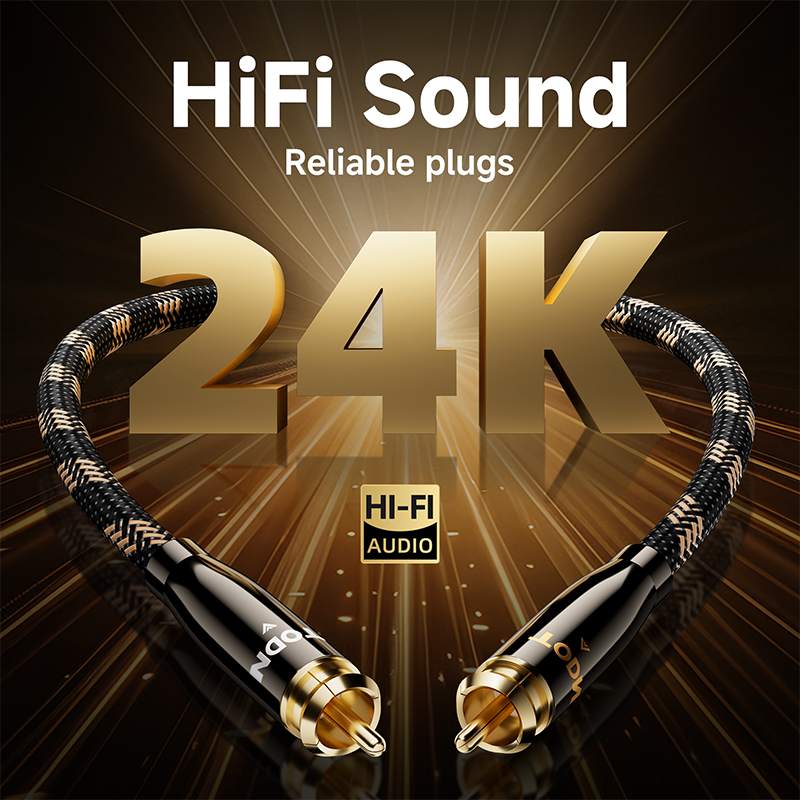 TODN RCA Cable HiFi Stereo 3.5 - Cable Extension 3.5 ulasan dan harga