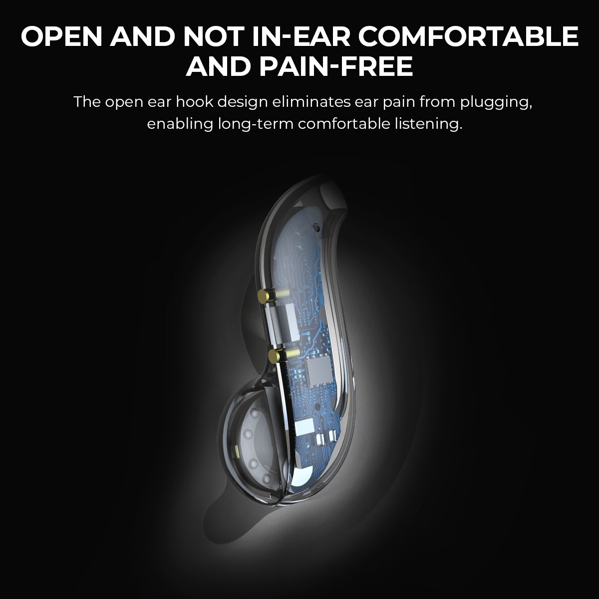 Open-ear Bluetooth Headphones  - Noise Cancelling Headphone ulasan dan harga