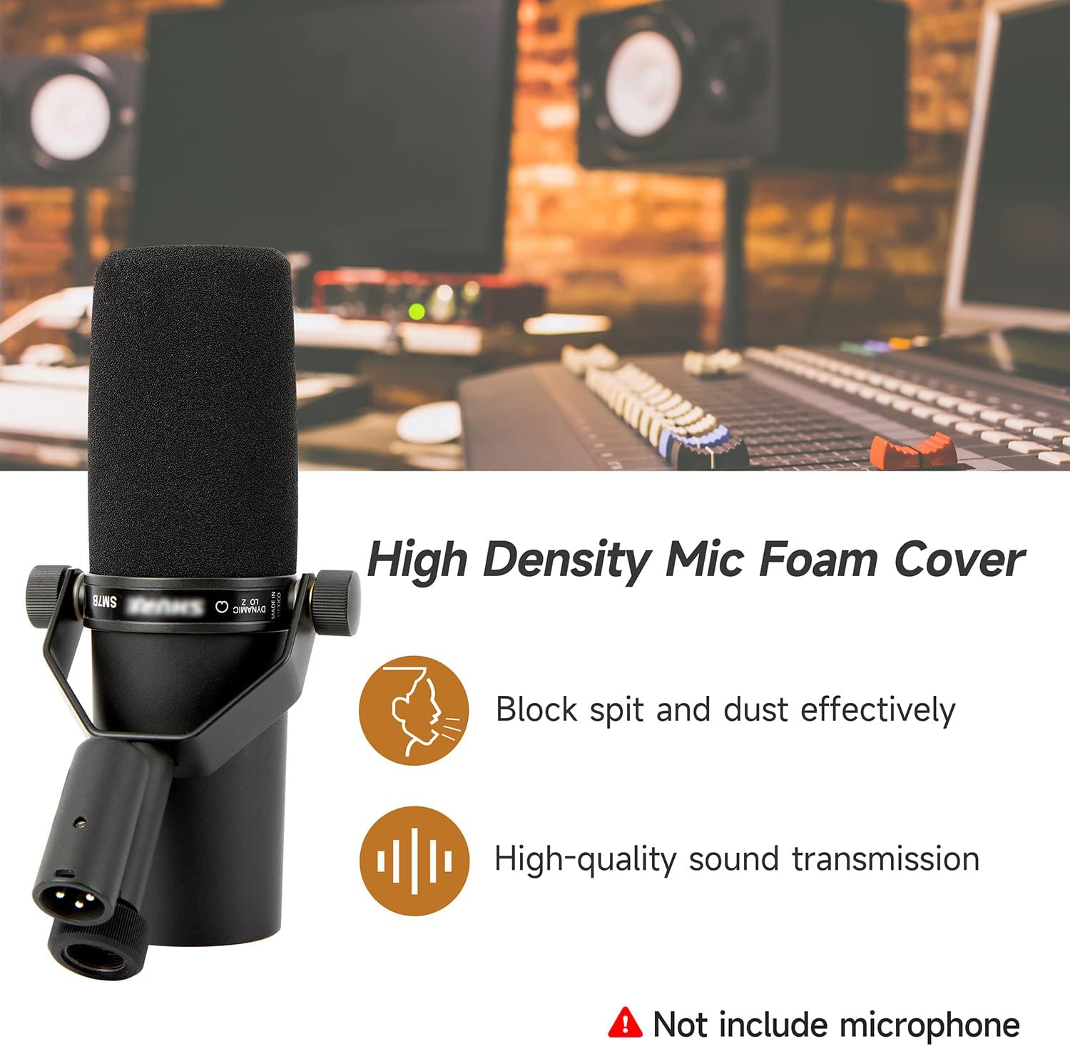 1PC/2PCS Windscreen for Shure  - Shure Mic Sm7B ulasan dan harga