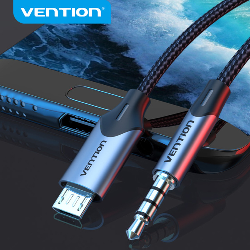 Vention Micro USB to 3.5mm Aud - Cable Extension 3.5 ulasan dan harga