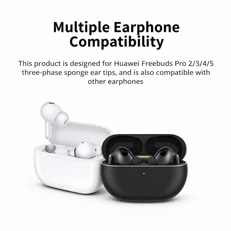 Three-layer Memory Foam Ear Ti - Earphone Foam Tip ulasan dan harga