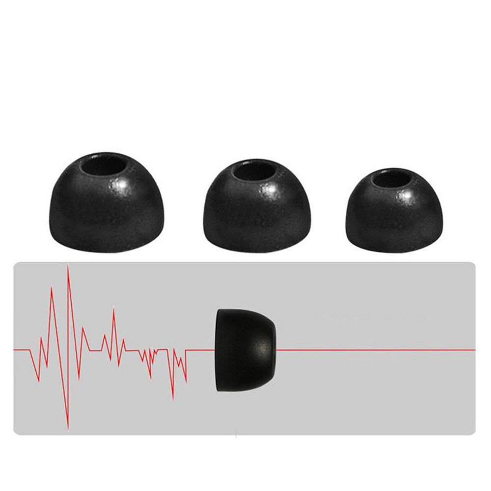2pcs Replacement Earbuds Tips  - Earphone Foam Tip ulasan dan harga